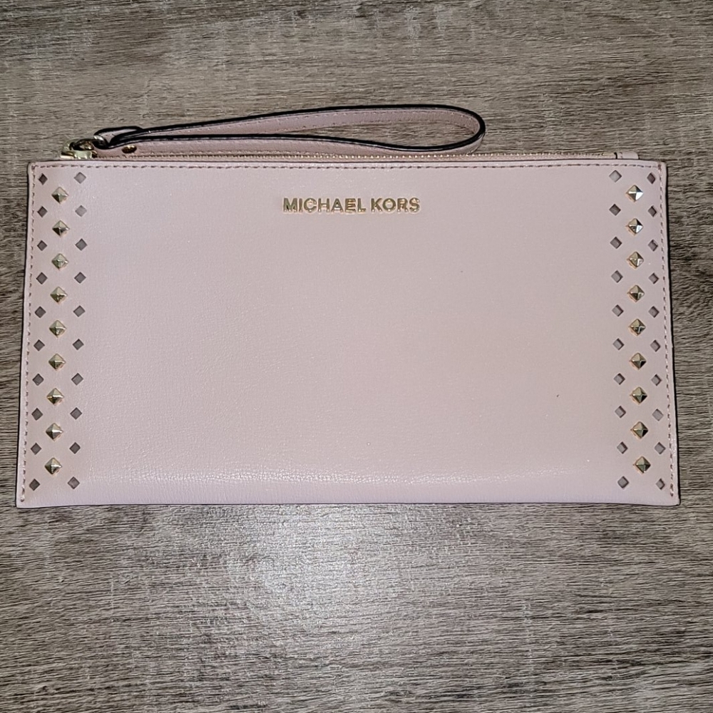 Light pink Michael by Michael Kors clutch